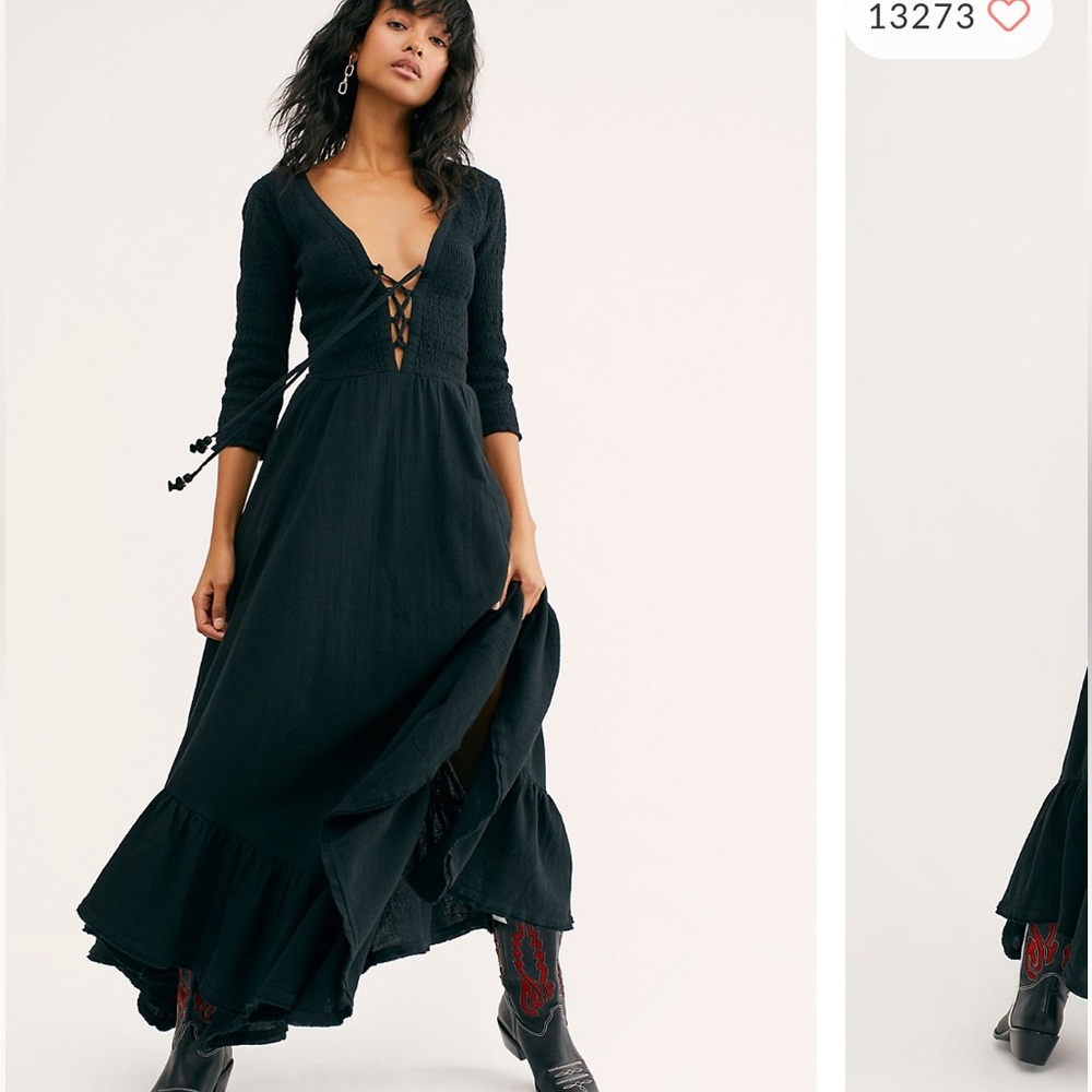 Perfect solution free people maxi dress nwot